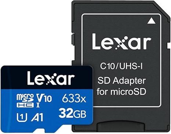 Изображение MEMORY MICRO SDXC 32GB UHS-I/W/A LMSBLPL032G-BNANG LEXAR
