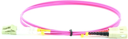 Attēls no MicroConnect Duplex SC-LC 50/125µm OM4 0.5m (FIB4220005P)