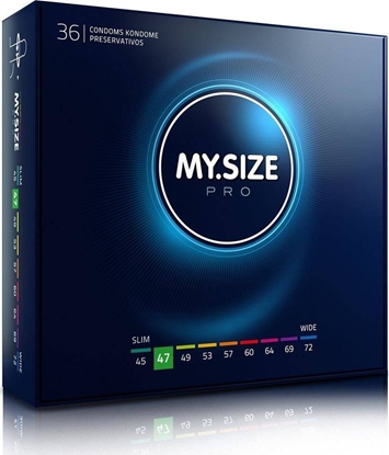 Attēls no MY SIZE PRO Prezerwatywy 47mm 36szt