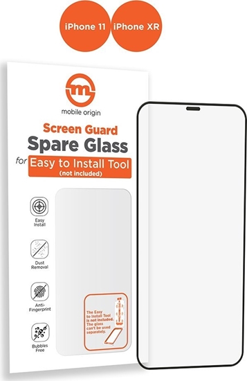 Изображение MOBILE ORIGIN Orange Screen Guard Spare Glass iPhone 11/XR