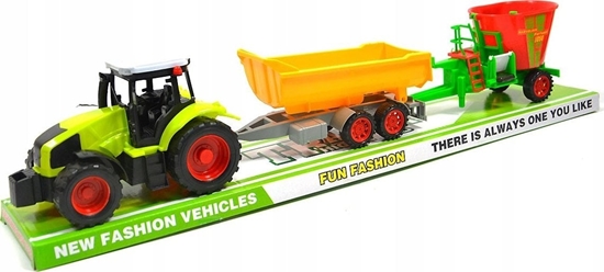 Picture of Norimpex Traktor + dwie przyczepy