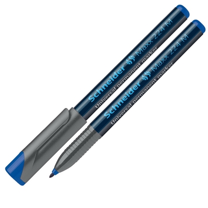 Attēls no Noturīgais marķieris SCHNEIDER kodoskopa plēvēm OHP Maxx 224M, 1 mm, zils