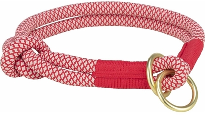 Picture of Obroe treningowe dla psów Trixie Soft Rope Czerwony Krem M 45 cm