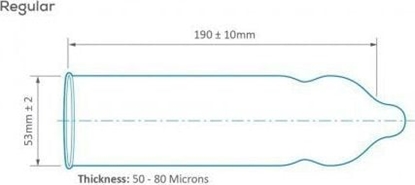 Изображение Pasante 12 Prezerwatyw Klasycznych Pasante Regular