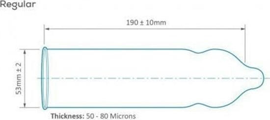 Изображение Pasante 12 Prezerwatyw Klasycznych Pasante Regular