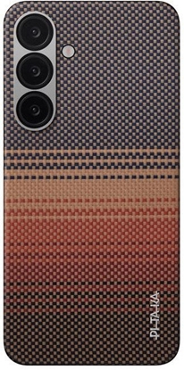 Изображение Pitaka Tactile Woven Case, Sunset - Samsung Galaxy S25