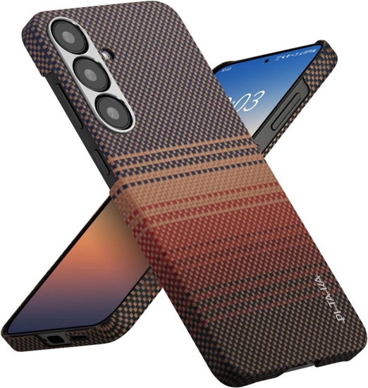 Picture of Pitaka Tactile Woven Case, Sunset - Samsung Galaxy S25+