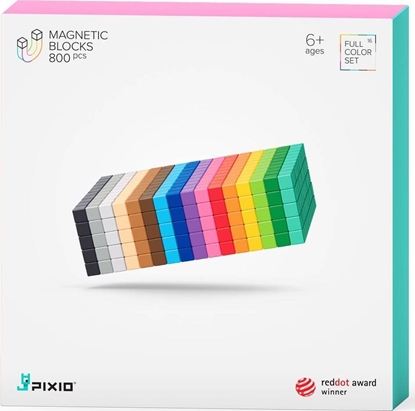 Attēls no Pixio PIXIO-800 magnetická stavebnice