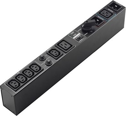 Attēls no PowerWalker Listwa zasilajca przecznik MBS/PDU 19" 1-3kVA IEC (10120501)