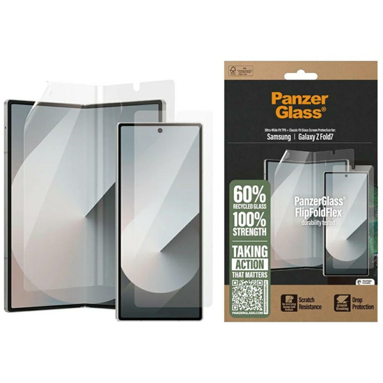 Изображение Protective Set PanzerGlass FlipFoldFlex 2-in-1 Cla