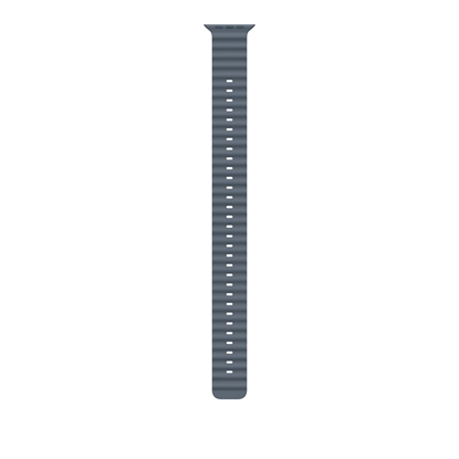 Изображение Przedłużka do paska Ocean w kolorze marynarskiego granatu do koperty 49 mm - elementy z tytanu w kolorze czarnym