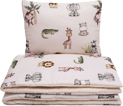 Attēls no PULP BAMBOO Pociel baweniana z wypenieniem 100x135cm Zoo