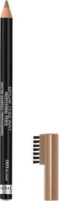 Picture of Rimmel  RIMMEL_Brow This Way Brow kredka do brwi ze szczoteczk 003 Dark Brown 0,25g