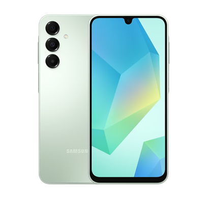 Picture of Samsung Galaxy | A16 (A165) | Green | 6.7 " | Super AMOLED | 1080 x 2340 pixels | Mediatek | Helio G99 | Internal RAM 4 GB | 128 GB | microSDXC | Dual SIM | 4G | Main camera resolution 50+5+2 MP | Secondary camera resolution 13 MP | Android | 14 | 5000 mA