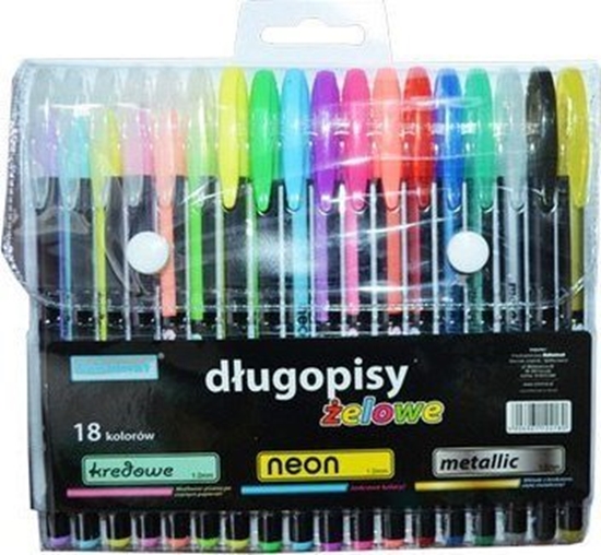 Изображение SCHEMAT Dugopisy elowe SCHEMAT mix 18 kolorów