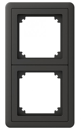 Picture of SCHNEIDER ELECTRIC EXXACT 2-G FRAME W REM ADAPT 7 ANTH