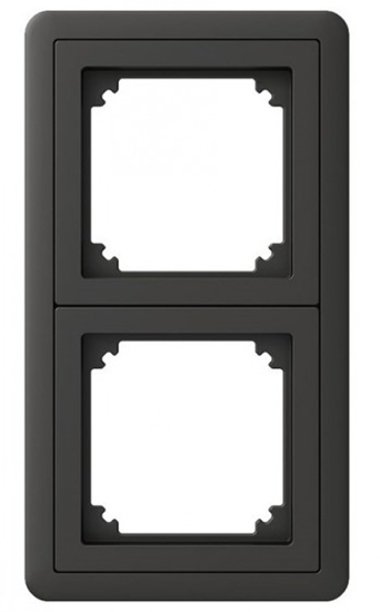 Picture of SCHNEIDER ELECTRIC EXXACT 2-G FRAME W REM ADAPT 7 ANTH