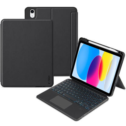 Attēls no Tech-Protect TECH-PROTECT SCMAG PEN + KEYBOARD IPAD 10.9 10 / 2022 BLACK