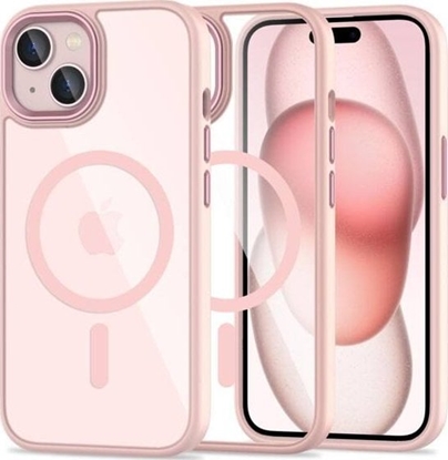 Attēls no Tech-Protect TECH-PROTECT MAGMAT MAGSAFE IPHONE 15 PINK/CLEAR