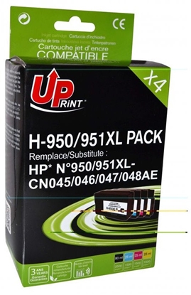 Attēls no Tintes krtrids  UPrint HP 950XLBk/951XL C/M/Y Multipaka