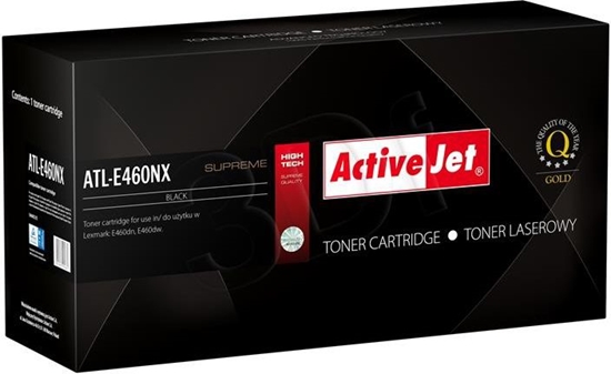 Picture of Toner Activejet ATL-E460N Black Zamiennik E460X21E (ATL-E460N)