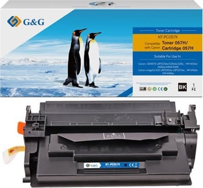 Picture of Toner G&G G&G kompatybilny toner z Canon 057H, NT-PC057X, black, 10000s, high capacity