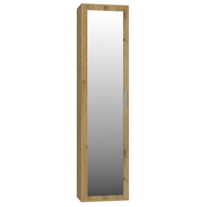 Picture of Topeshop DUO SZAFKA ARTISAN bedroom wardrobe/closet 2 shelves 1 door(s) Oak