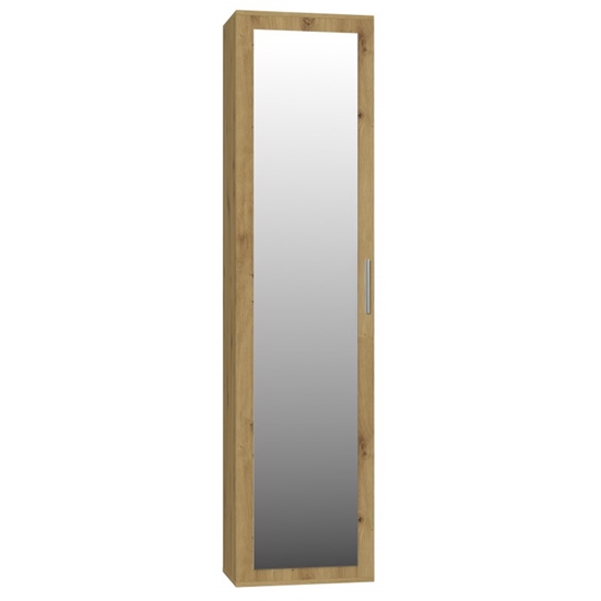 Изображение Topeshop DUO SZAFKA ARTISAN bedroom wardrobe/closet 2 shelves 1 door(s) Oak