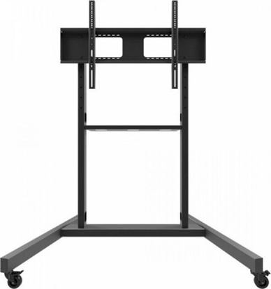 Attēls no TR19 Wózek z półką do monitorów 55-110 cali VESA 100×100 - 1000×600 130 kg 1130-1510 mm