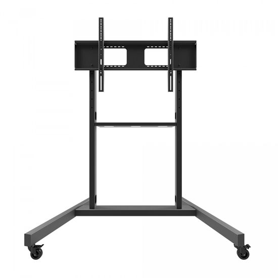 Picture of TR19 Wózek z półką do monitorów 55-110 cali VESA 100×100 - 1000×600 130 kg 1130-1510 mm