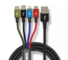 Picture of Universal 4 in 1 charging cable I-BOX USB IKUM4W1
