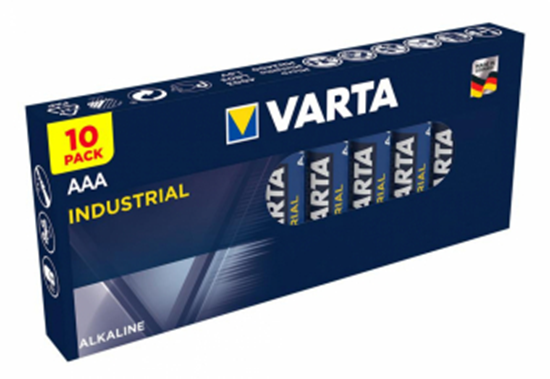 Изображение Varta Industrial PRO AAA LR03 10 pack