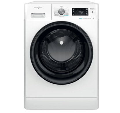 Attēls no Whirlpool FFB8469BVEE washing machine Front-load 8 kg 1400 RPM Black, White
