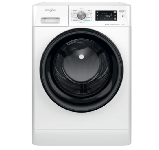 Picture of Whirlpool FFB8469BVEE washing machine Front-load 8 kg 1400 RPM Black, White