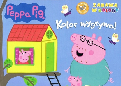 Picture of winka Peppa. Zabawa w kolory. Kolor wygrywa!