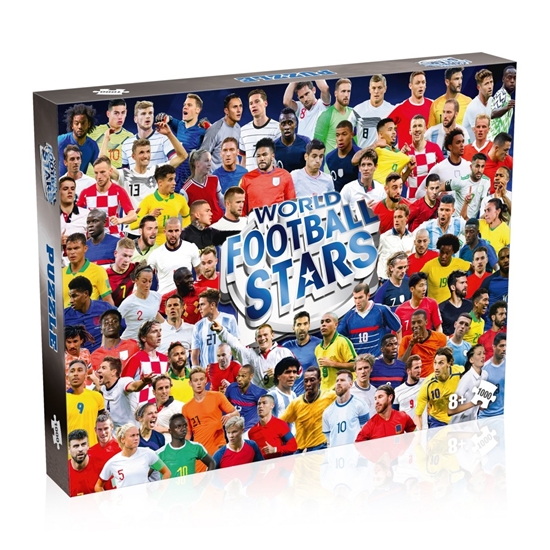Изображение Winning Moves Puzzle World Football Stars 1000 elementów