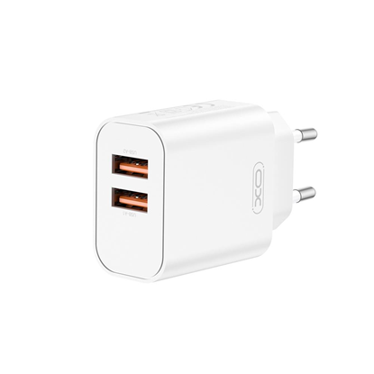 Attēls no XO wall charger CE34 2x USB 2,4A white