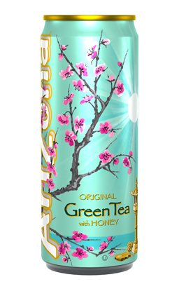 Picture of Zaļā ledus tēja ARIZONA ar medu, ar cukuru un saldinātājiem, 0.33l, bundža