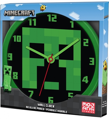 Attēls no Zegar ścienny Minecraft 25 cm 