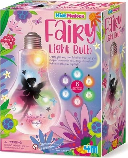 Изображение 4M 4M KidzMaker DIY set Fairy light bulb