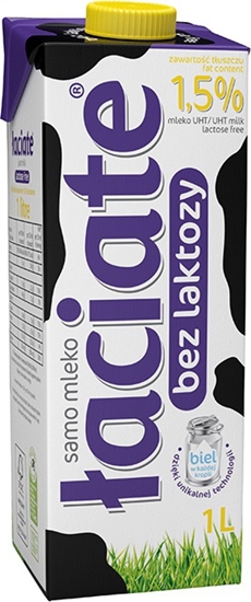 Picture of aciate Mleko ACIATE, bez laktozy 1,5%, 1 l