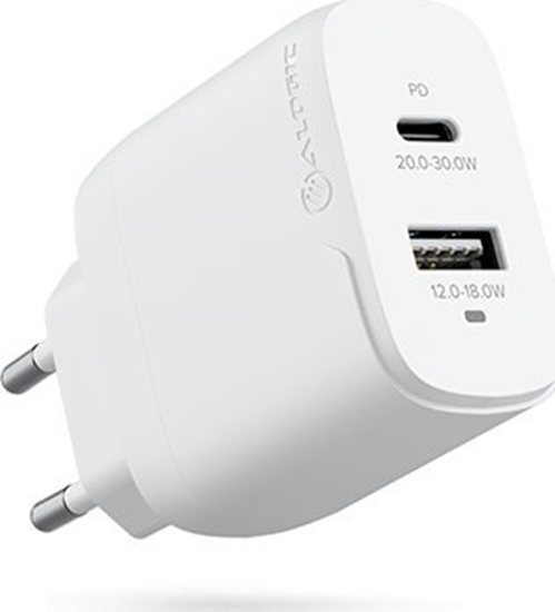 Picture of ALOGIC WCG2X32-EU mobile device charger Smartphone White AC Indoor