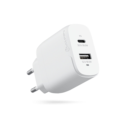 Picture of ALOGIC WCG2X32-EU mobile device charger Smartphone White AC Indoor