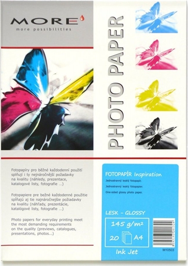 Picture of Armor ARMOR Papier fotograficzny MORE Inspiration 145g/m2; glossy, 20 ark., A4