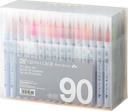 Attēls no Artequipment Zig Clean Color Pensel Pen Sæt m. 90