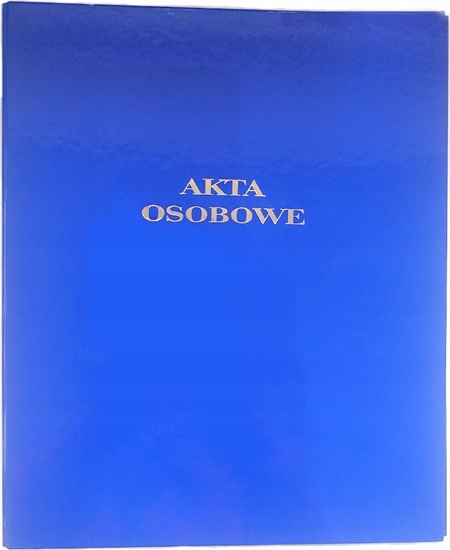 Picture of Barbara Teczka do akt osobowych Barbara A4/32mm 2R, GRANATOWY