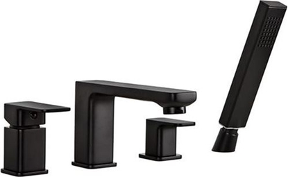 Изображение Bateria wannowa Valvex Loft 4-otworowe czarny (2455950)