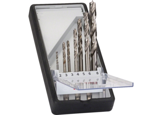 Изображение Bosch HSS Brad Point Drill Bit Sets