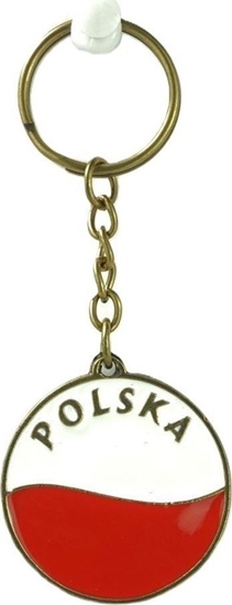 Picture of Brelok metalowy dwustronny Orze - Flaga ABINO