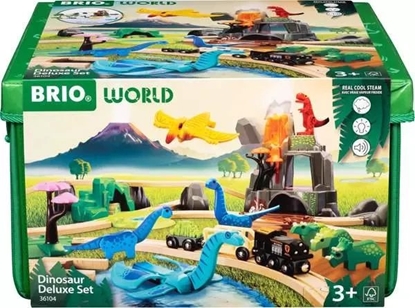 Picture of BRIO World 36104 - Dinosaur Deluxe Set